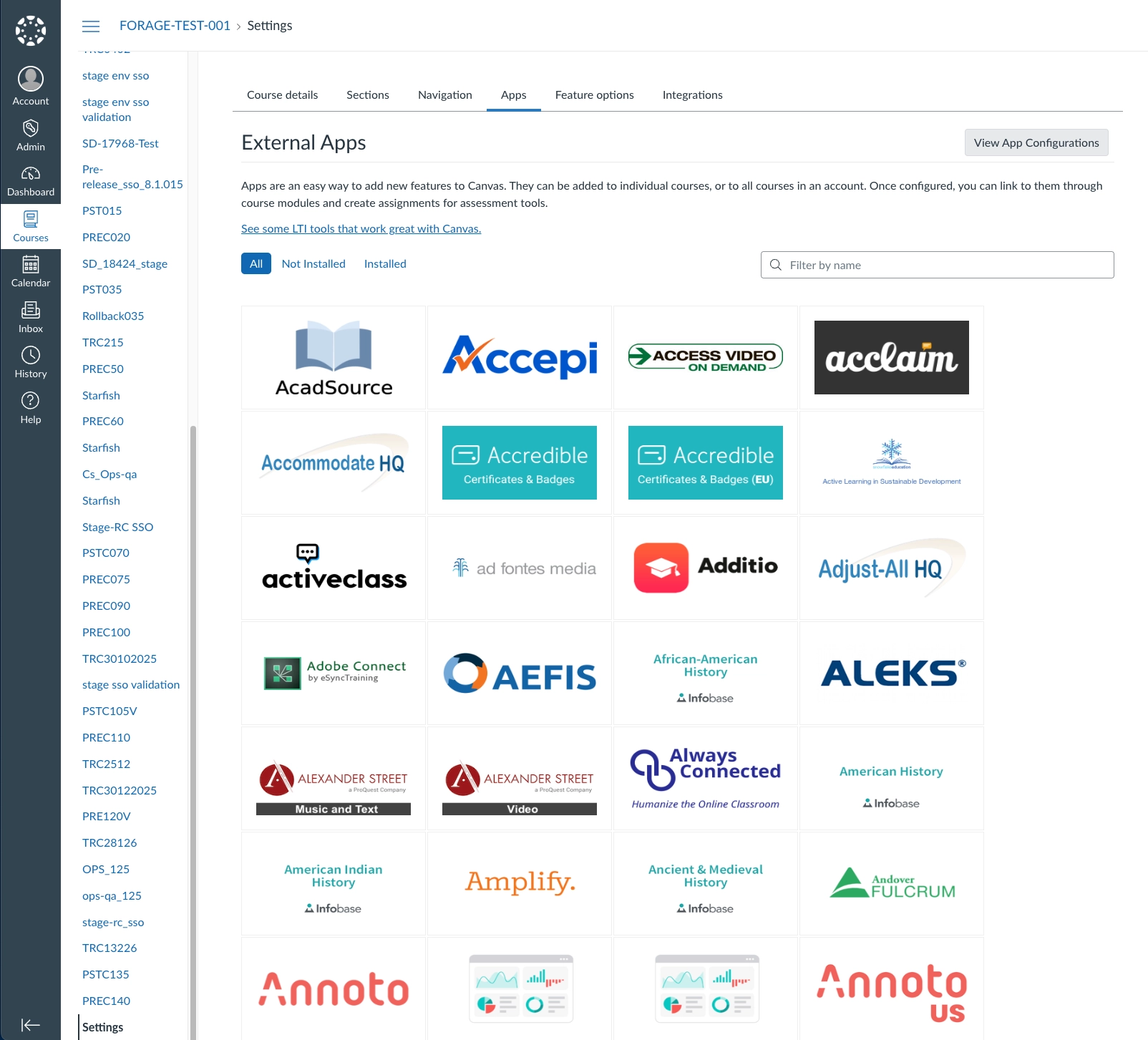 External Apps image