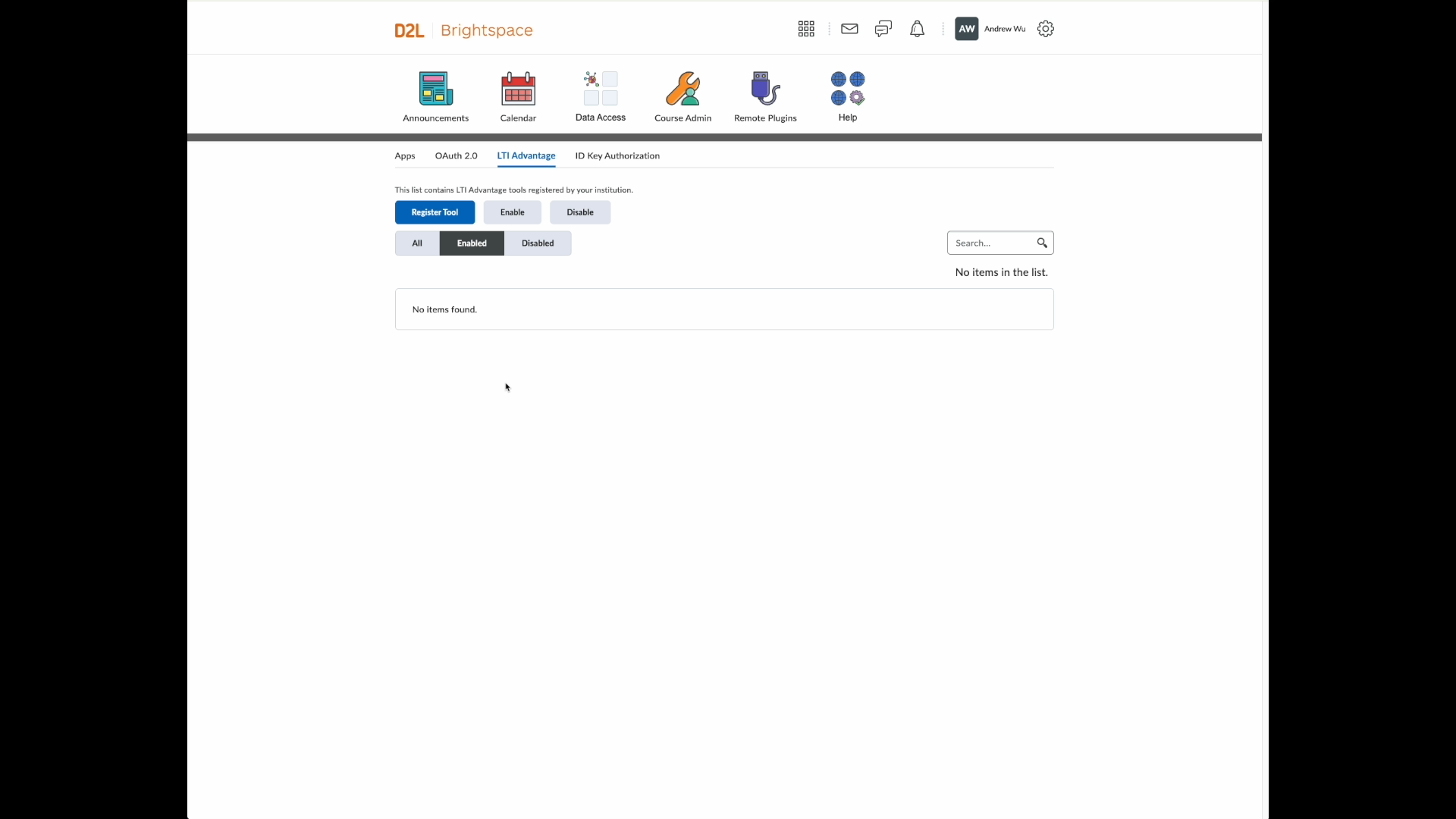 Register a Tool using Dynamic registration
