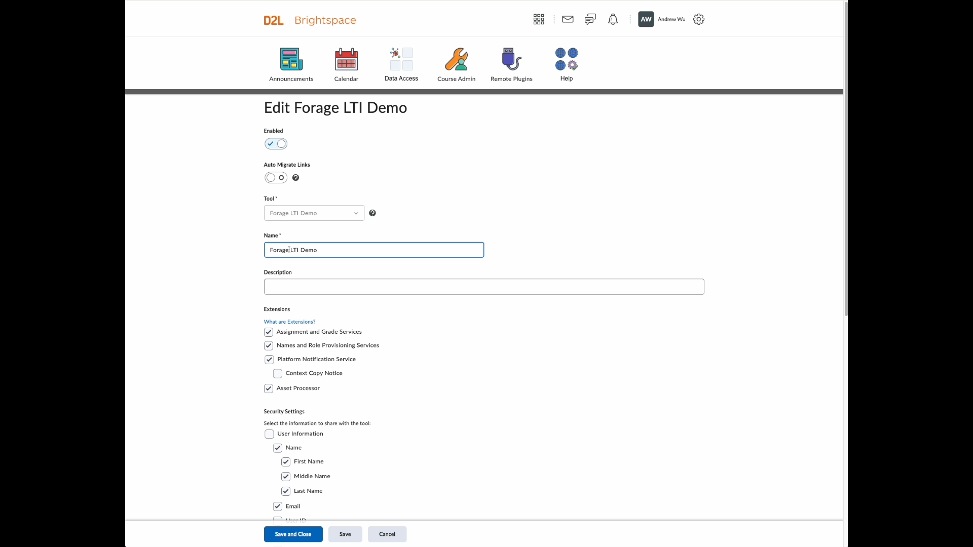 LTI Advantage deployments list